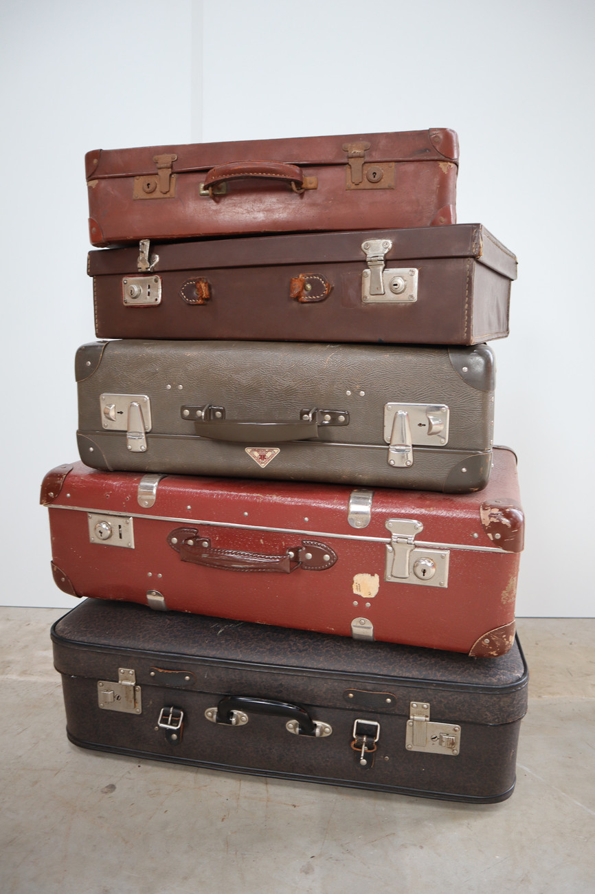 1950 suitcase on sale
