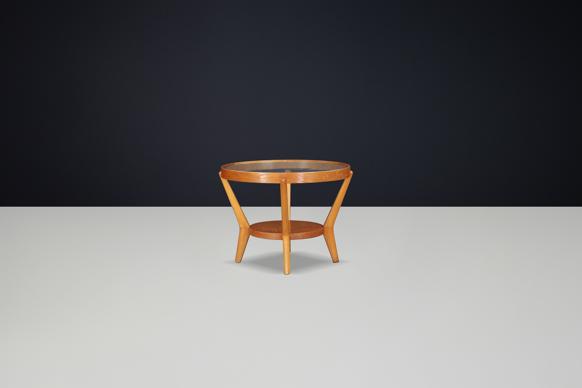 1940s Bentwood Coffee Table by Karel Kozelka & Antonín Kropáček, for Int. Praha Mid-20th century
