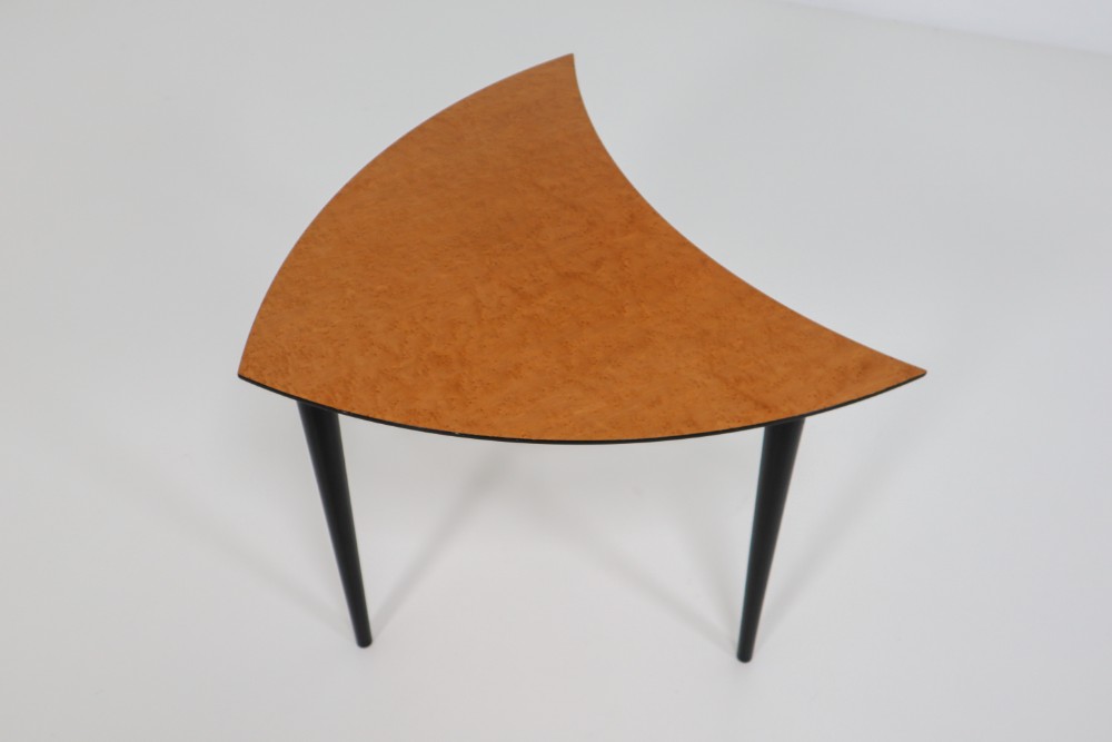 1960 Small Italian Triangle-Shaped Coffee Tables