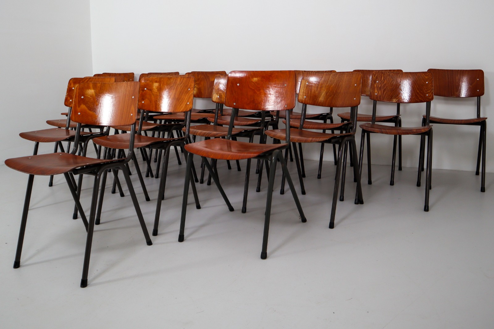 20 x Dutch University chairs by Marko The Netherlands 1960s Mid-20th century