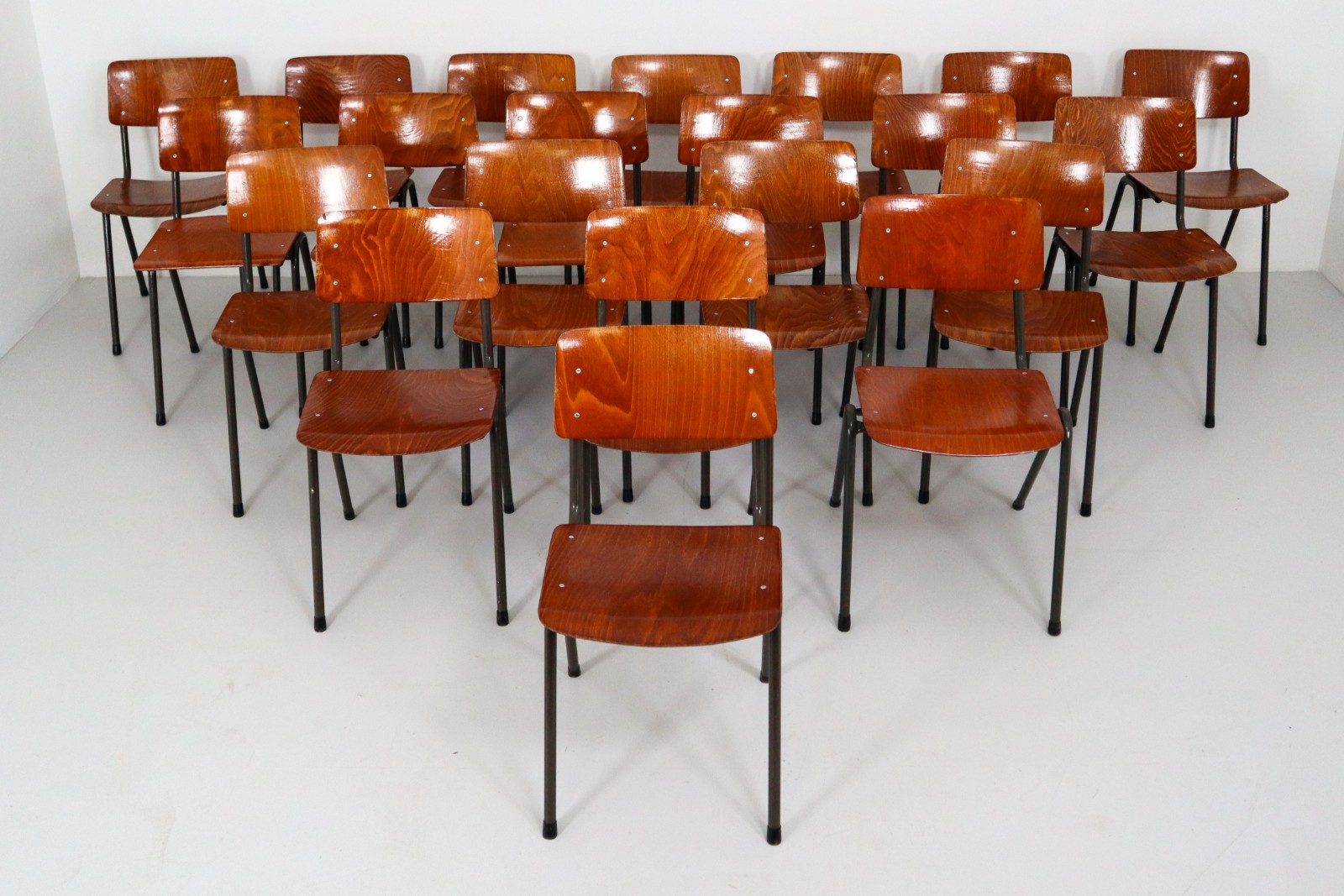 20 x Dutch University chairs by Marko The Netherlands 1960s Mid-20th century