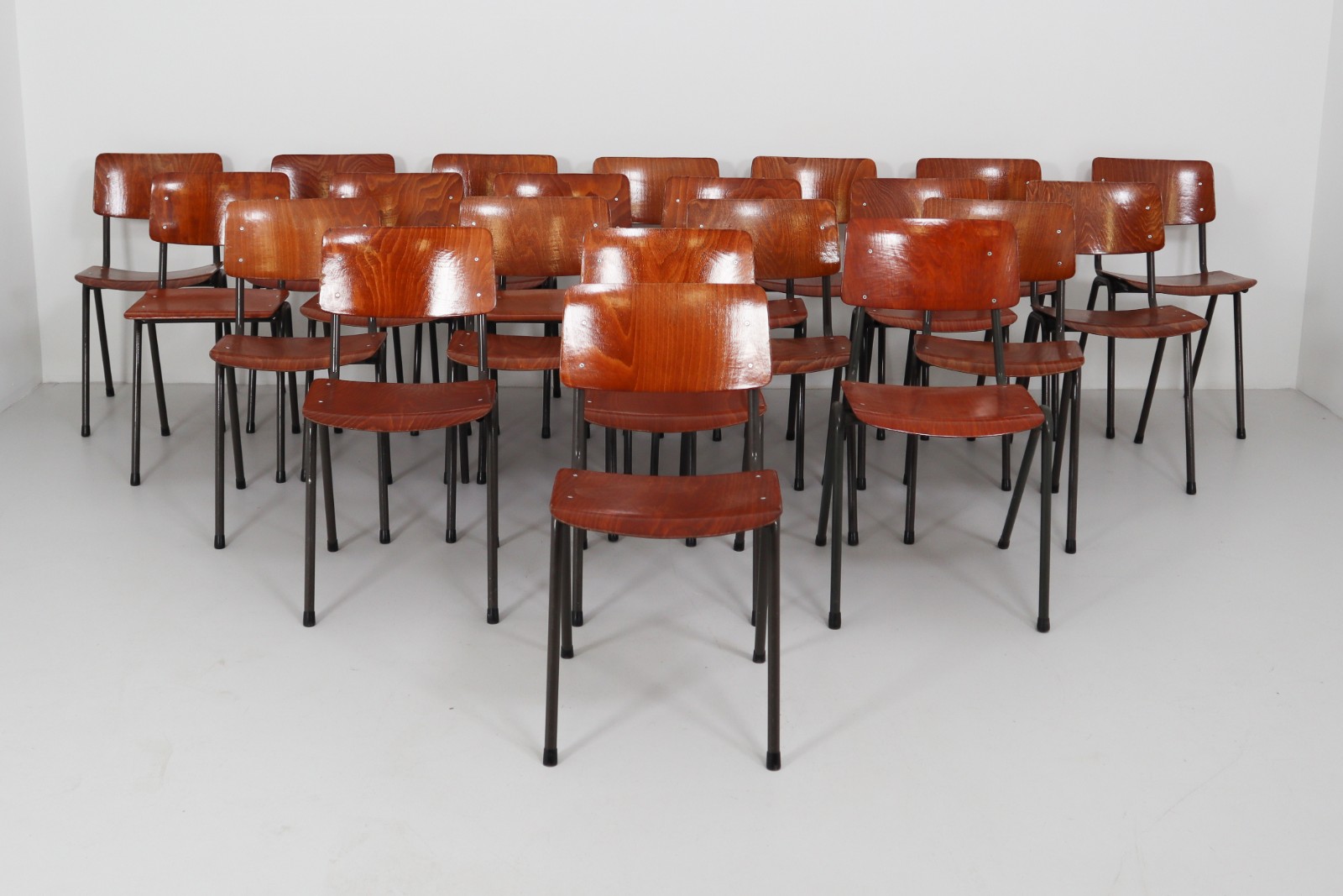 20 x Dutch University chairs by Marko The Netherlands 1960s Mid-20th century