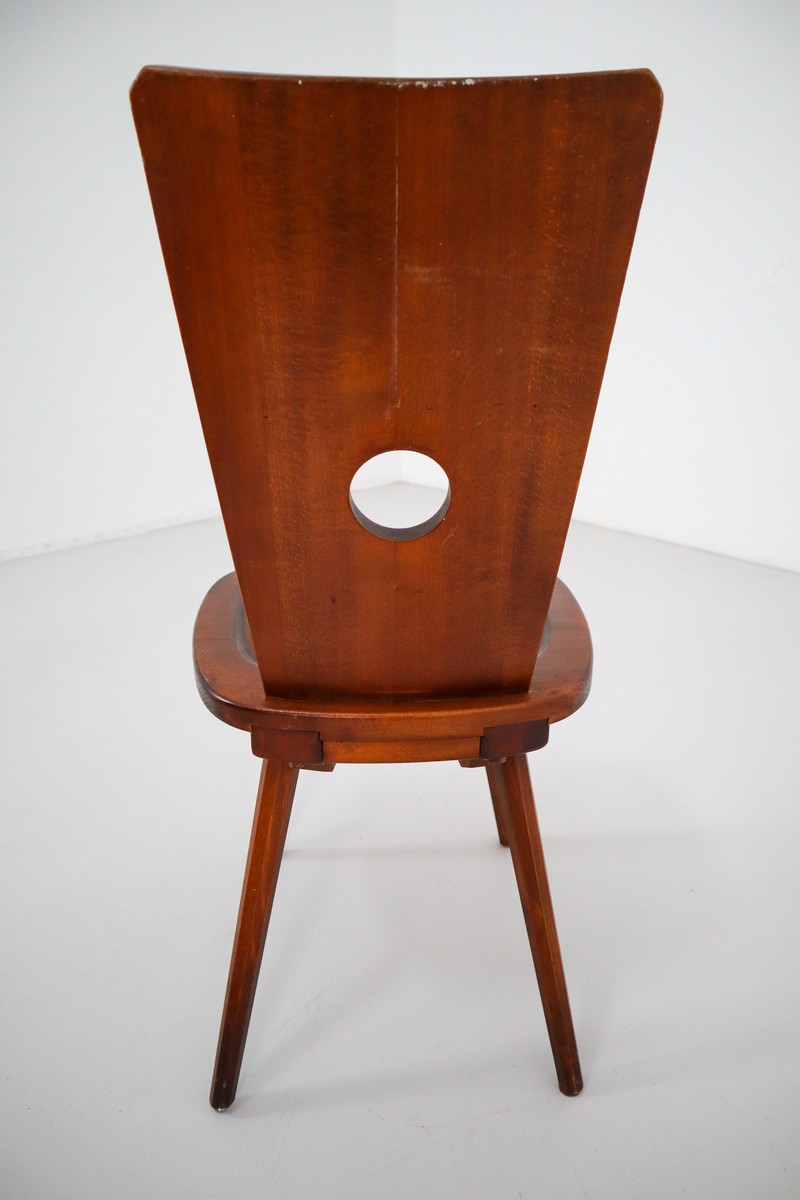 22 chairs brown **** Mid-20th century