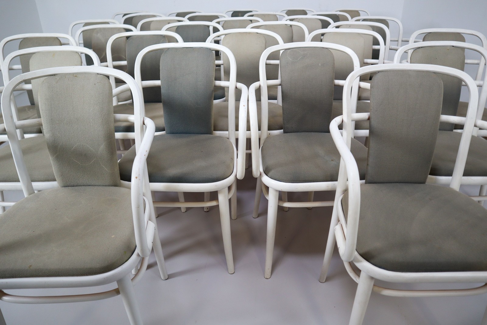 29 Ton Chairs, Fabric Upholstery, 1960s