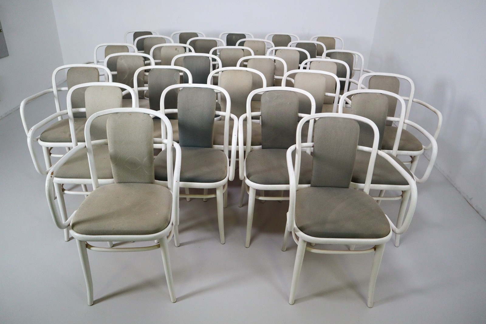 29 Ton Chairs, Fabric Upholstery, 1960s
