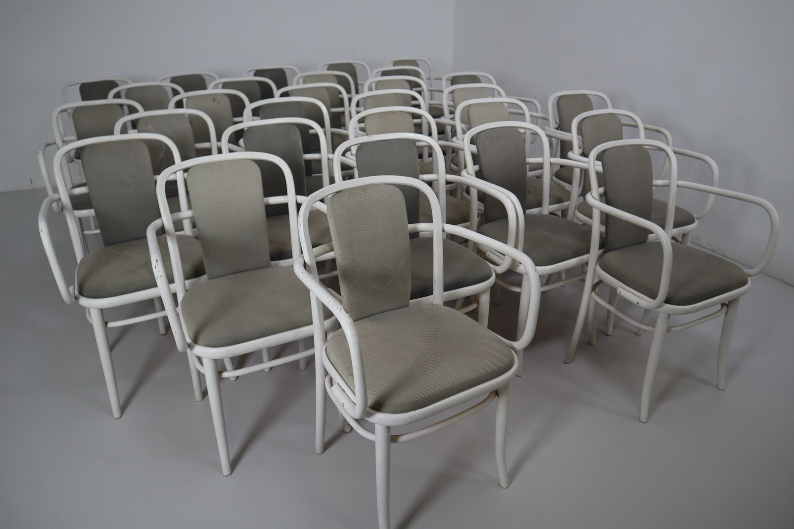 29 Ton Chairs, Fabric Upholstery, 1960s