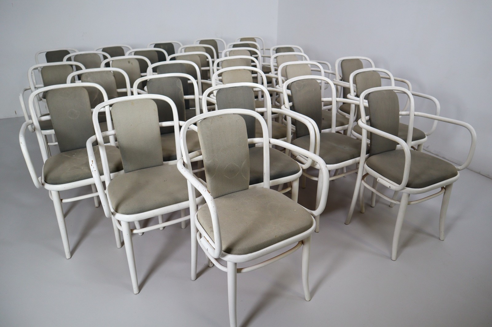 29 Ton Chairs, Fabric Upholstery, 1960s
