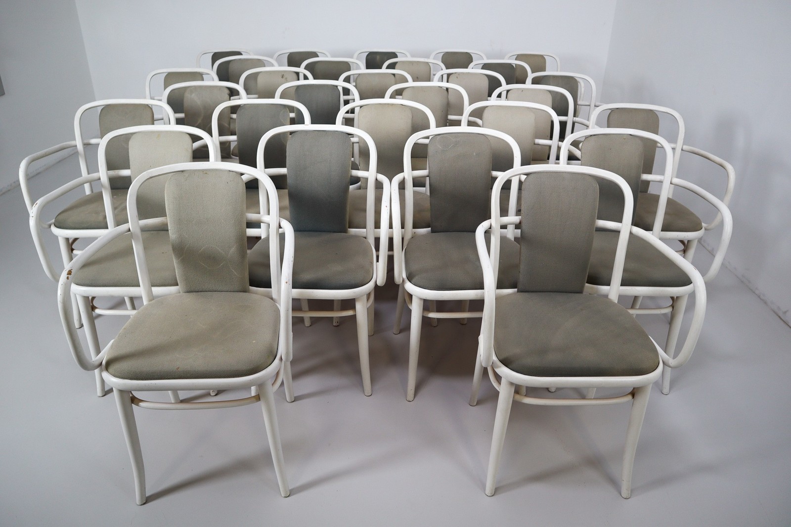 29 Ton Chairs, Fabric Upholstery, 1960s