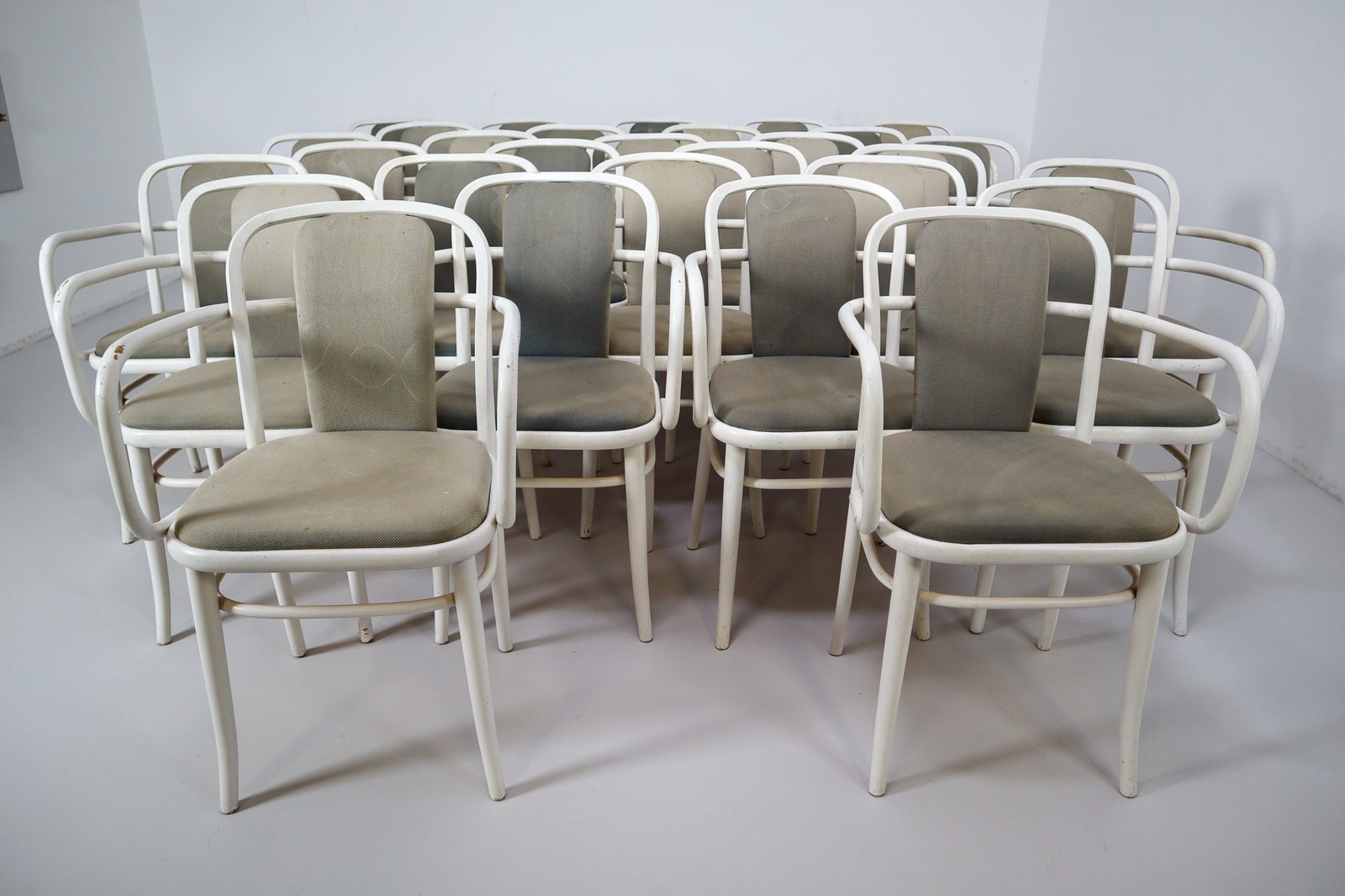 29 Ton Chairs, Fabric Upholstery, 1960s