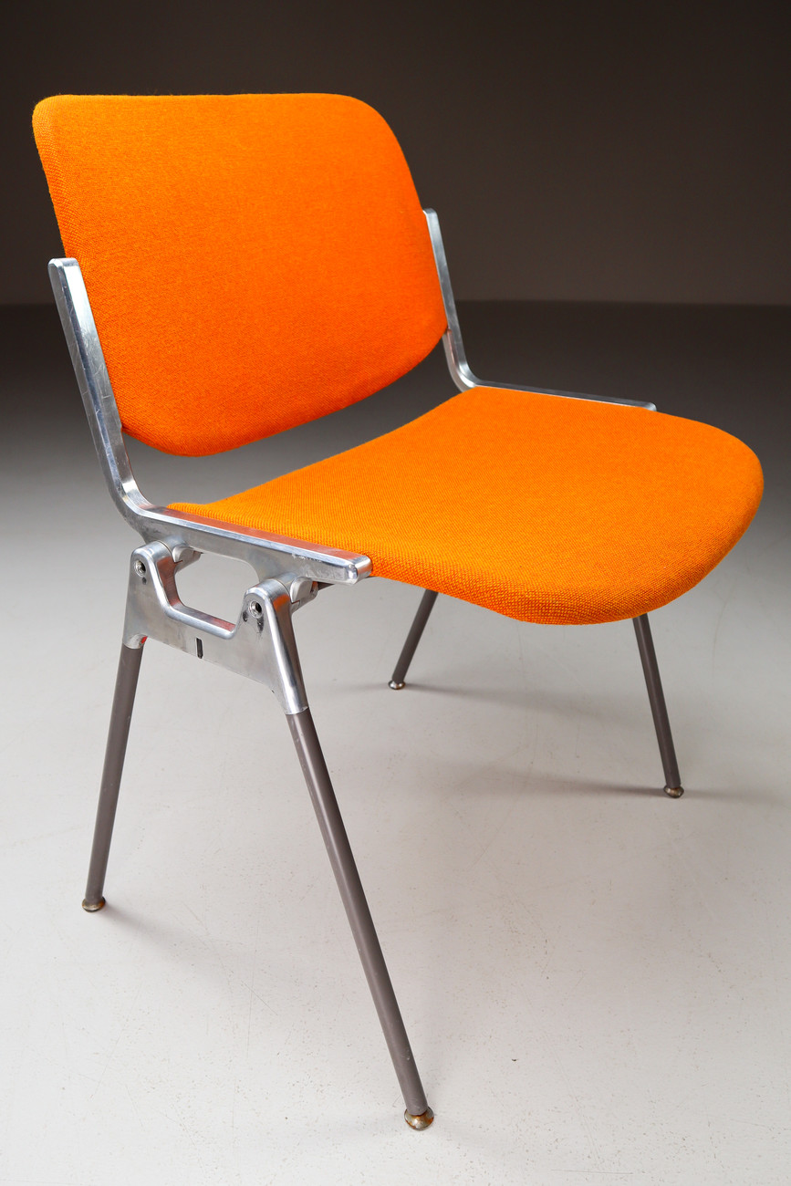 Mid century cheap stacking chairs