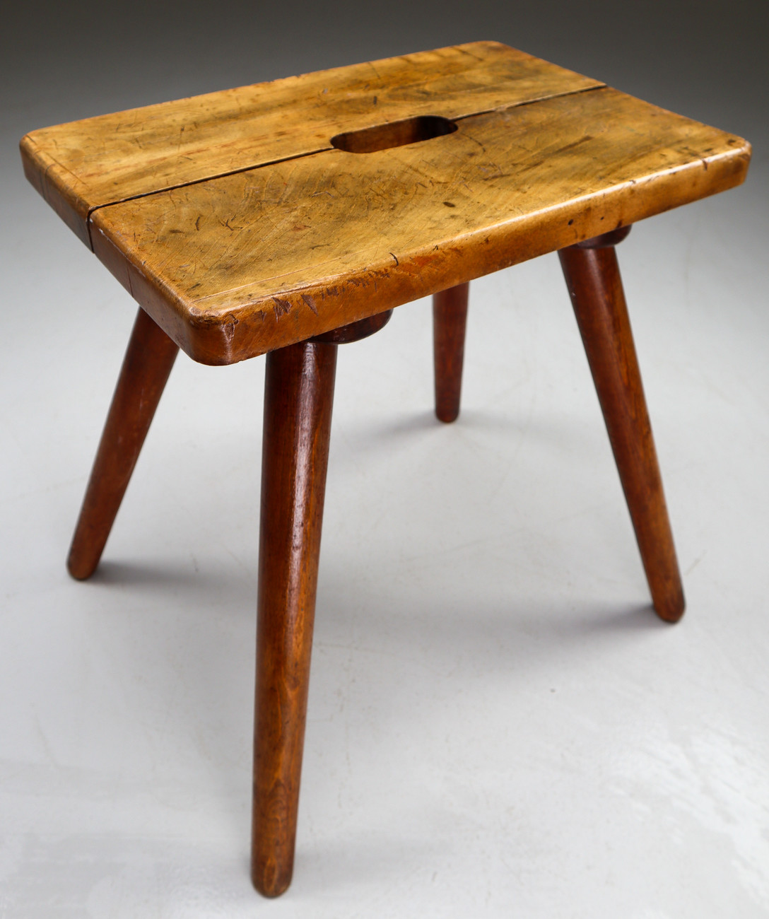 5 x Wooden stools from Casala Germany 1960s Mid-20th century