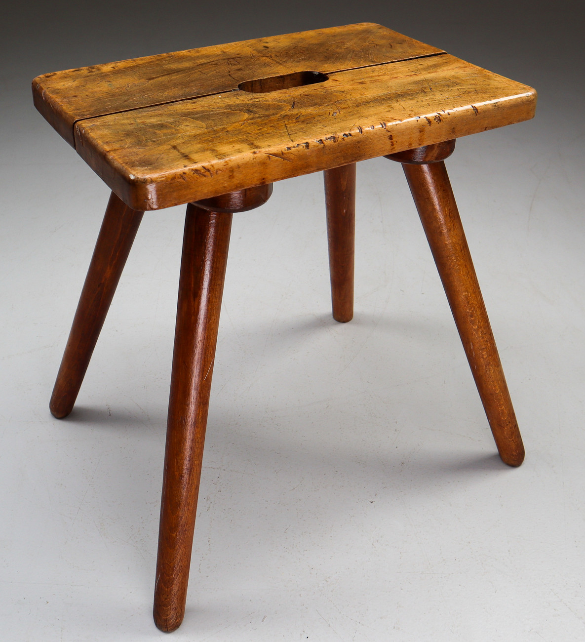 5 x Wooden stools from Casala Germany 1960s Mid-20th century