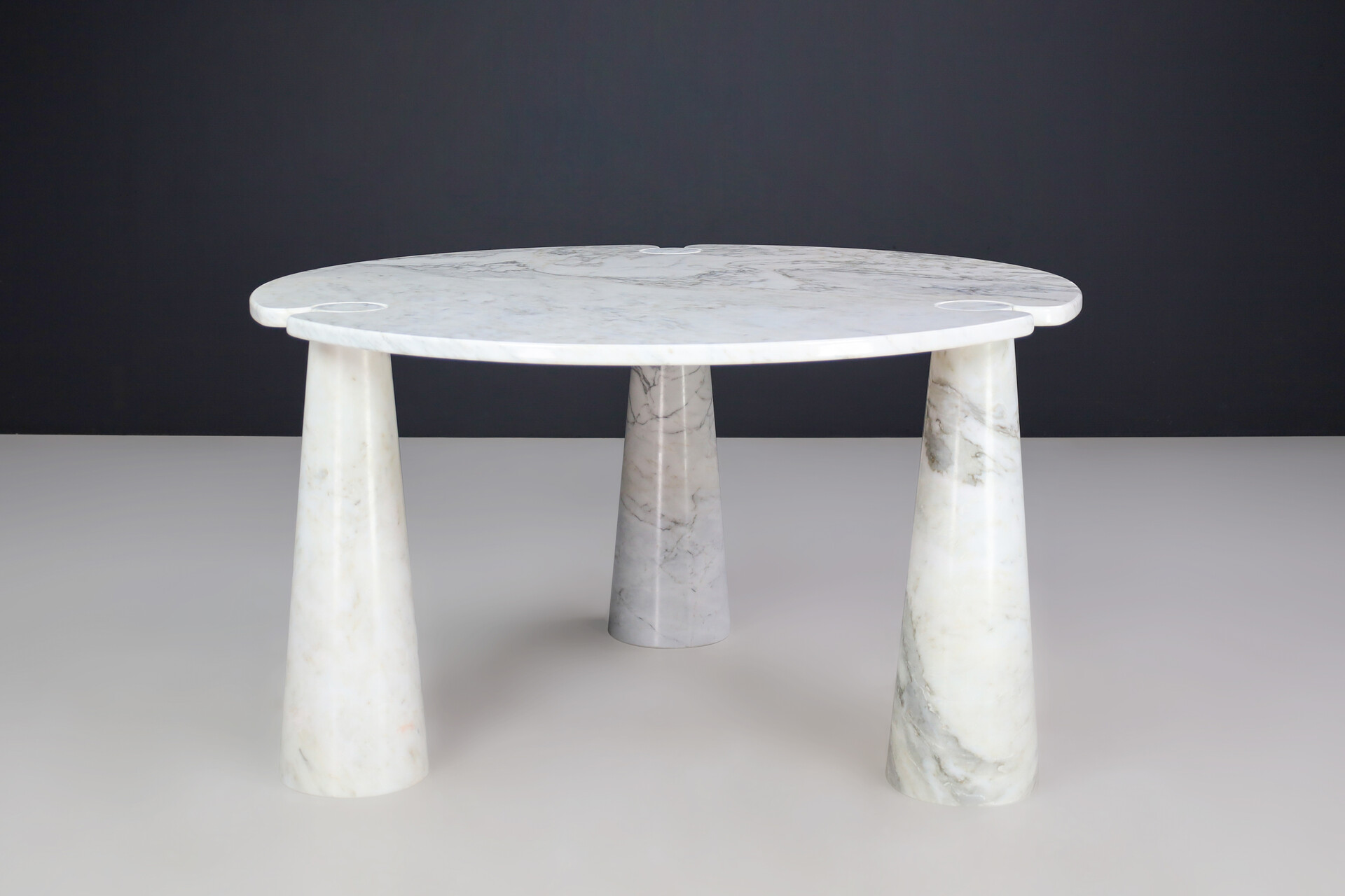 Angelo Mangiarotti for Skipper White Carrara Marble 