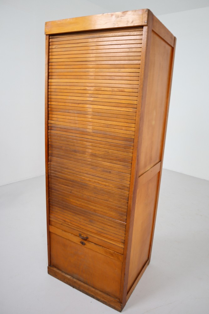 Antique oak filling cabinet Germany 1910s 21 th century