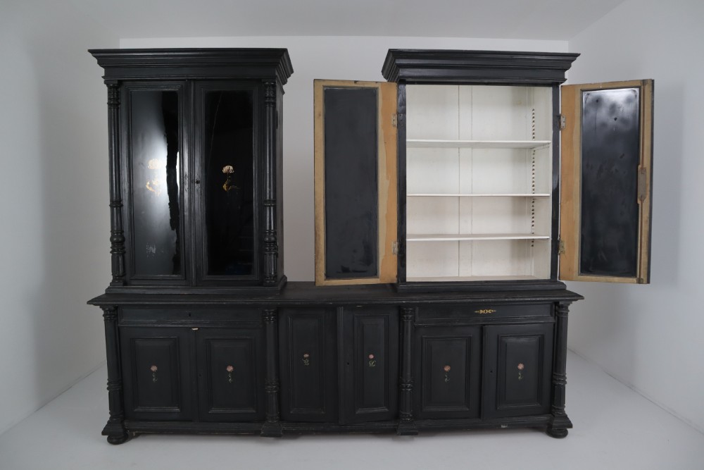 Antique Pine Bar - Shop Cabinet Late-19th century