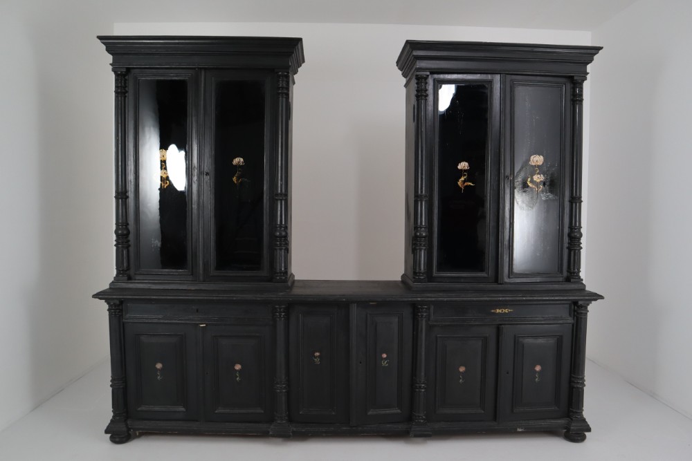 Antique Pine Bar - Shop Cabinet Late-19th century