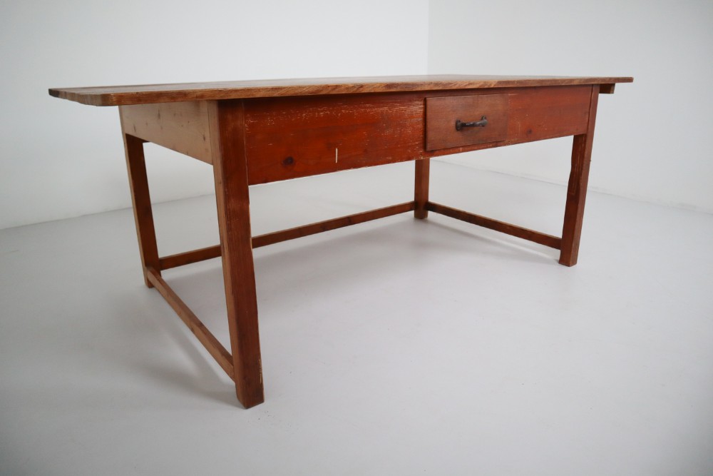 Antique Pine Farmhouse France 1900 Late-19th century