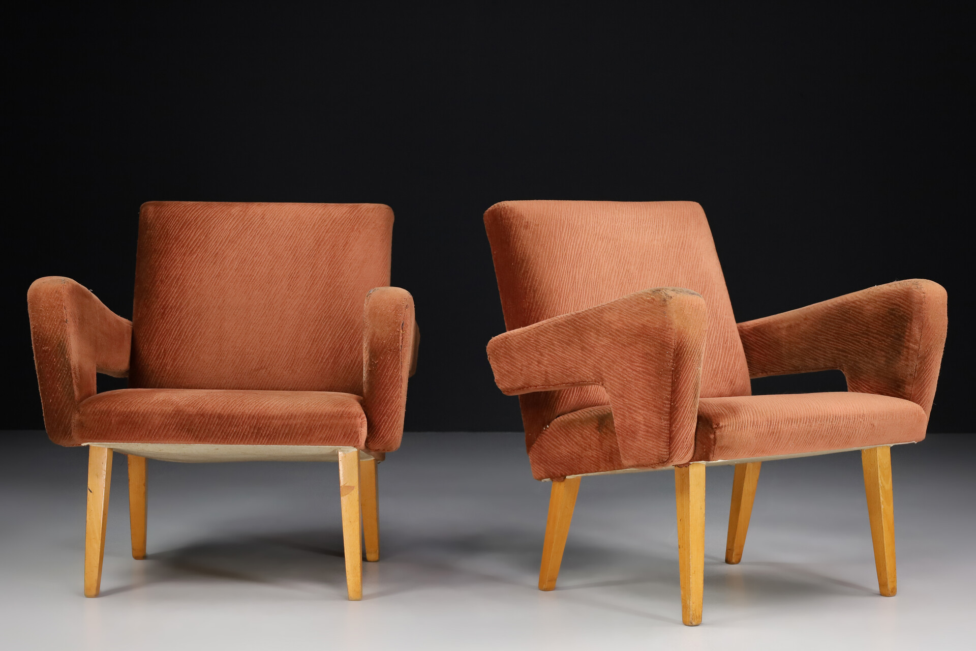 Armchair in original Upholstery for Jitona, Czech Rupublic 1960s Mid-20th century