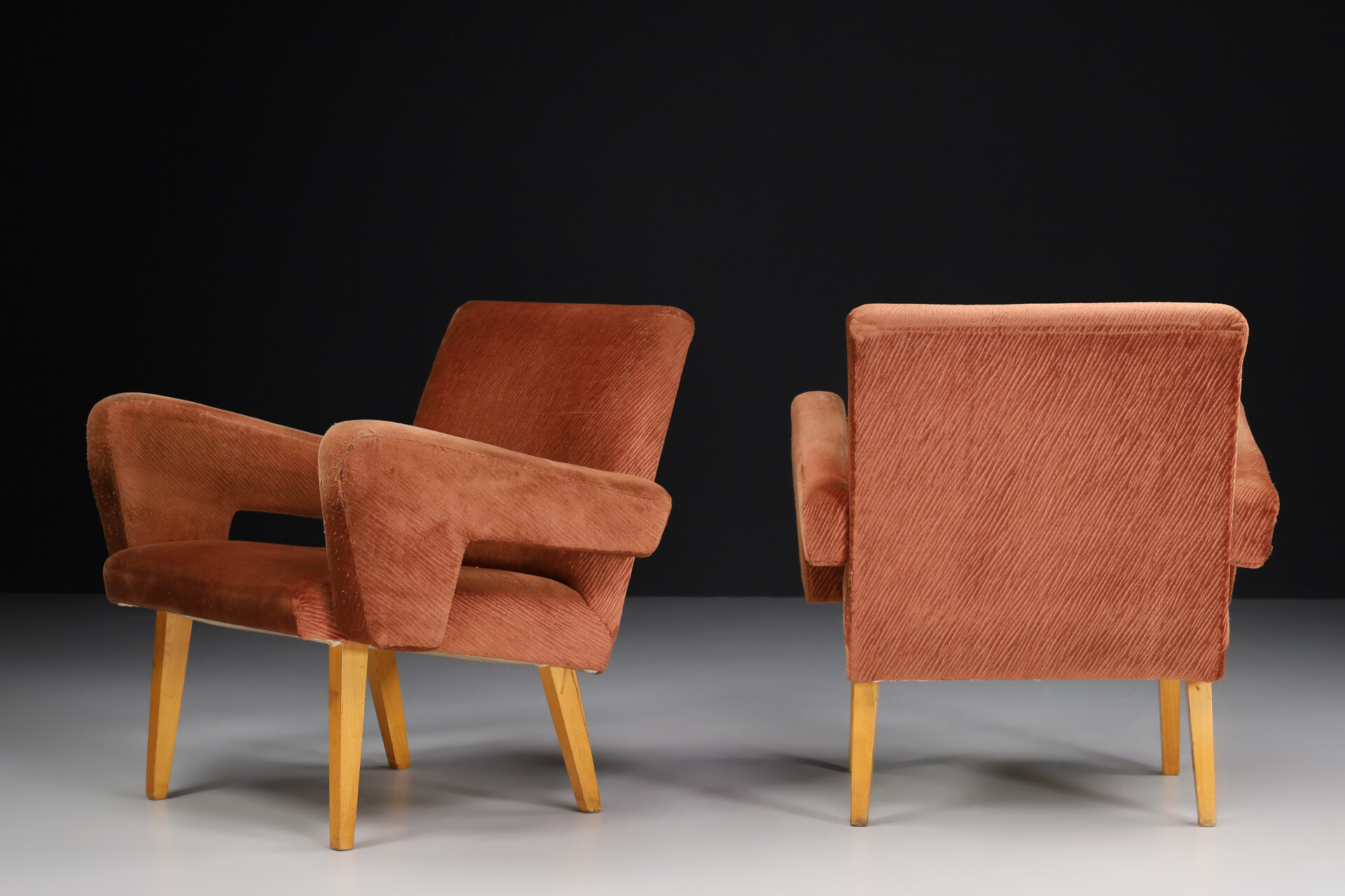 Armchair in original Upholstery for Jitona, Czech Rupublic 1960s Mid-20th century