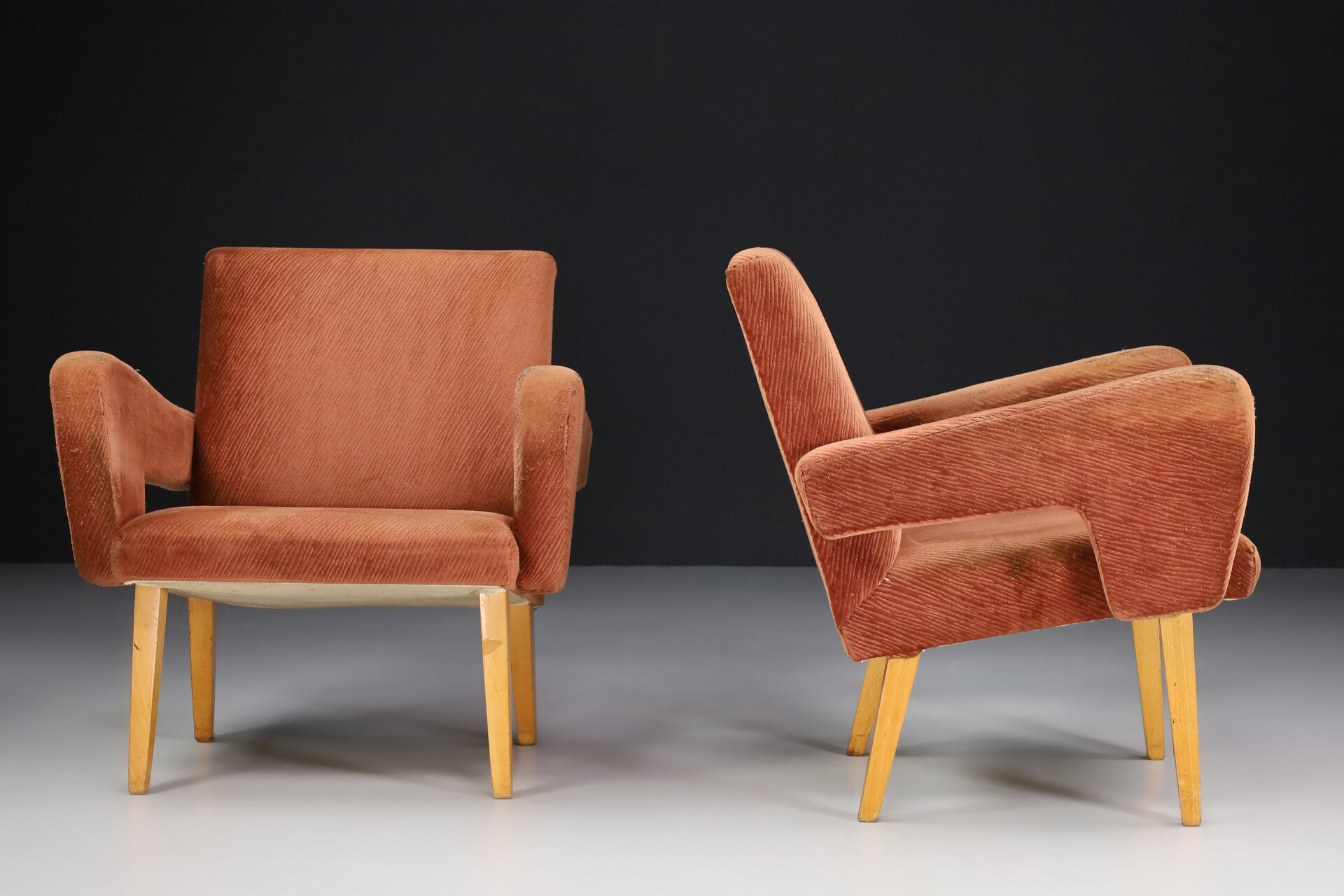Armchair in original Upholstery for Jitona, Czech Rupublic 1960s Mid-20th century
