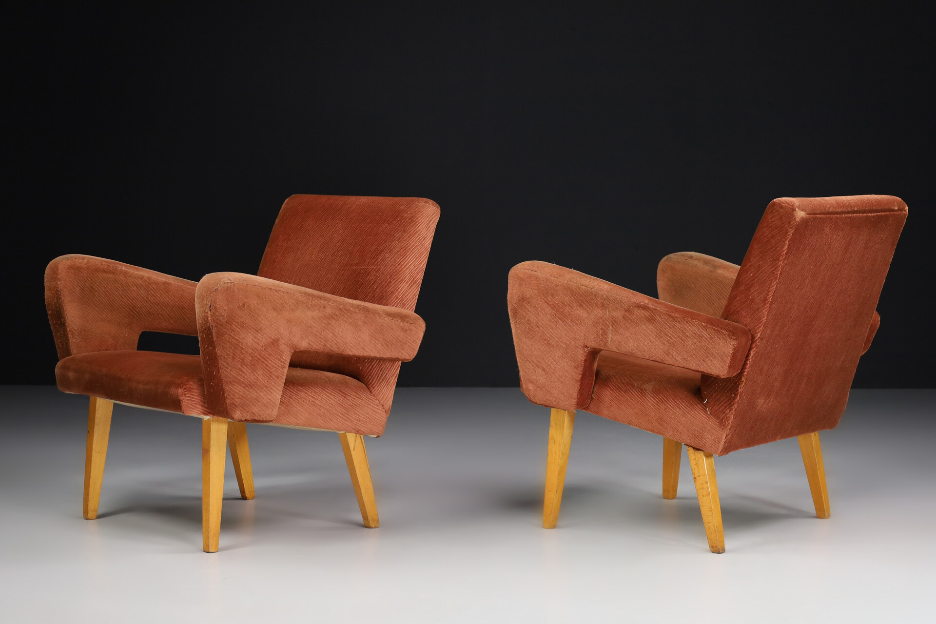 Armchair in original Upholstery for Jitona, Czech Rupublic 1960s Mid-20th century