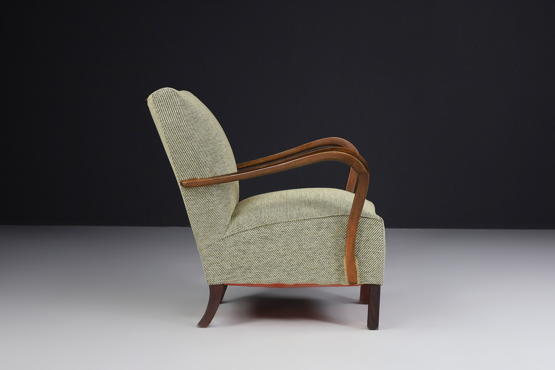 Armchairs with New Upholstery, France 1940s Mid-20th century