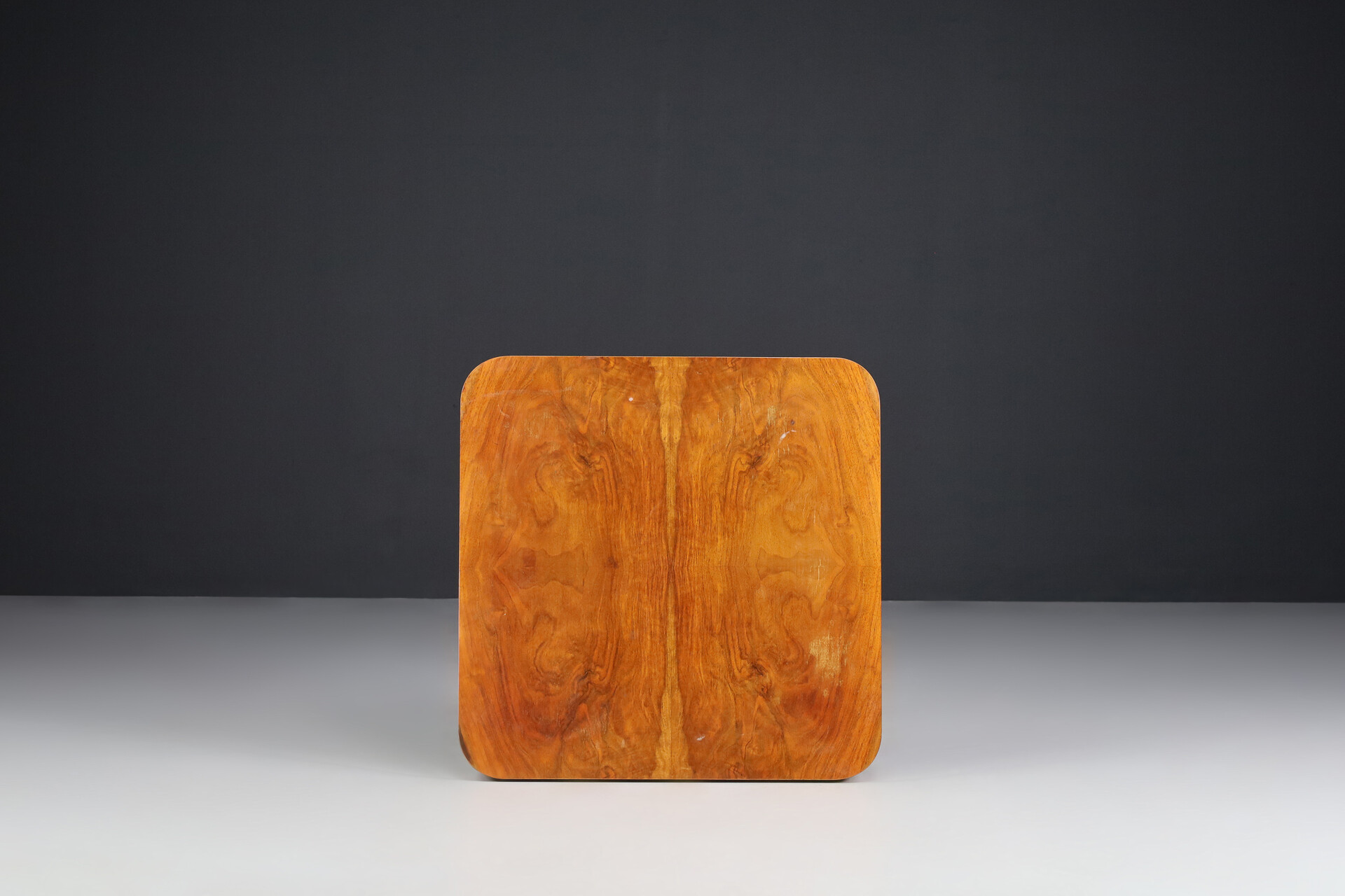 Art deco Spider Table H-259 in Walnut by Jindrich Halabala, 1950s, Czechoslovakia Early-20th century