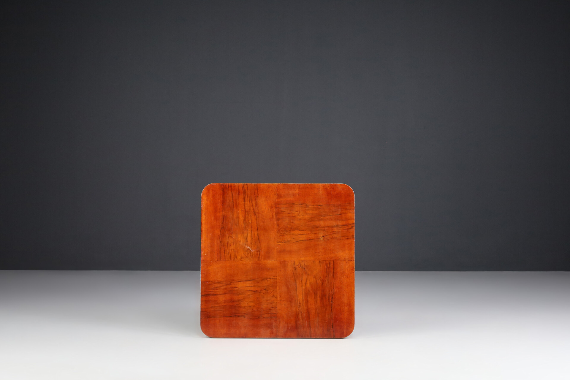 Art deco Spider Table H-259 in Walnut by Jindrich Halabala, 1950s, Czechoslovakia Early-20th century