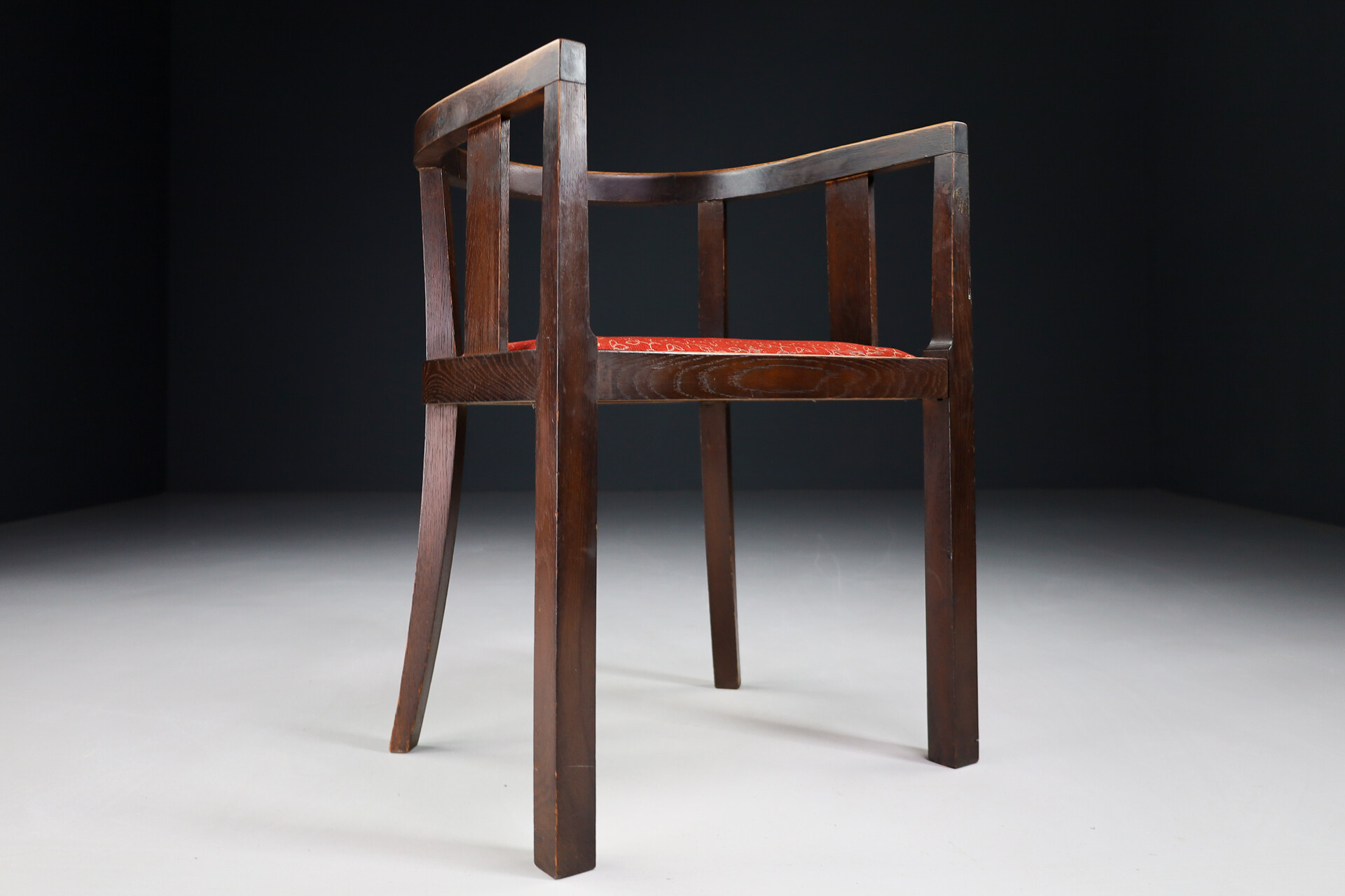 Bauhaus / Art deco oak armchairs / office chairs / desk chairs Germany 1930s Early-20th century