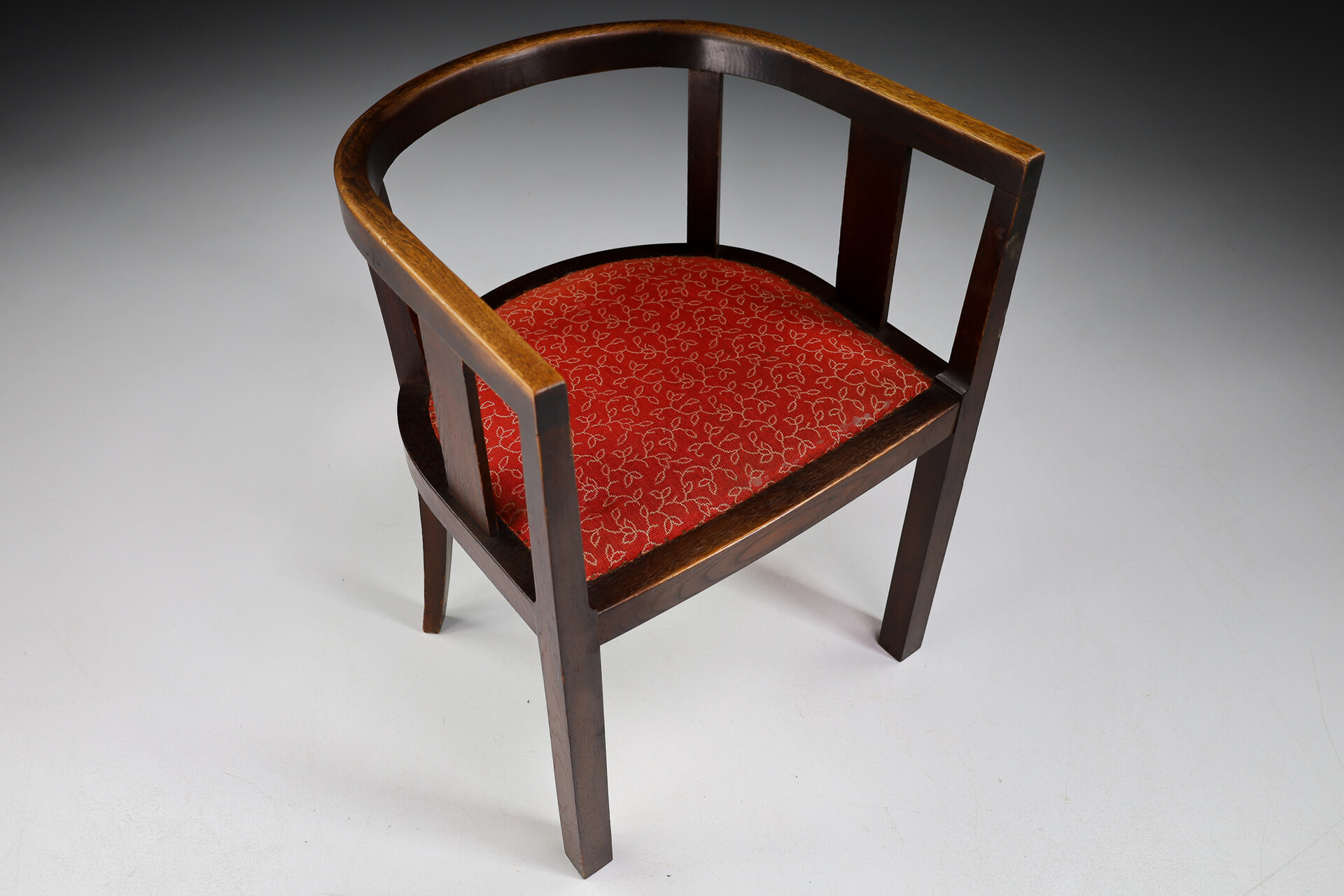 Bauhaus / Art deco oak armchairs / office chairs / desk chairs Germany 1930s Early-20th century