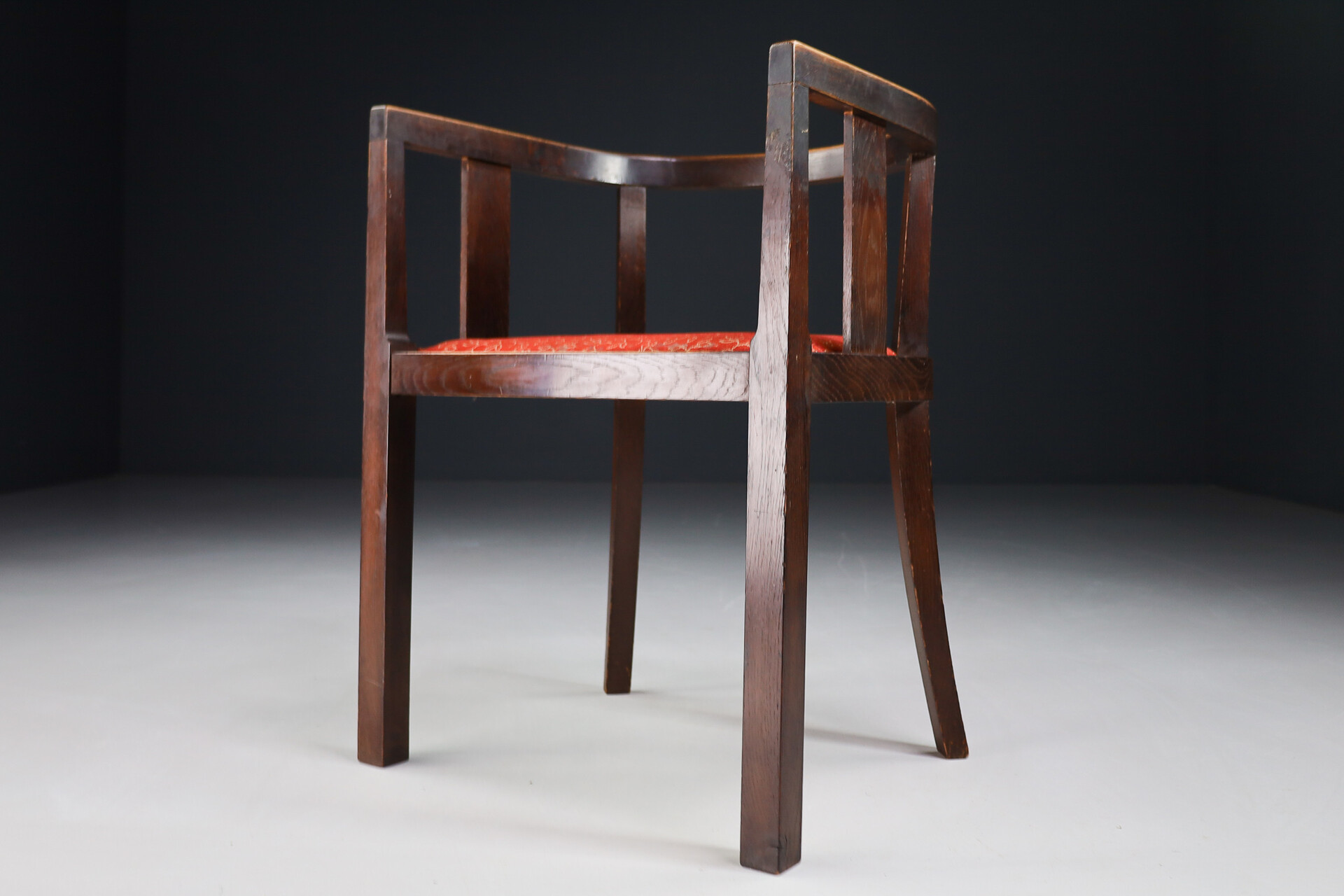 Bauhaus / Art deco oak armchairs / office chairs / desk chairs Germany 1930s Early-20th century