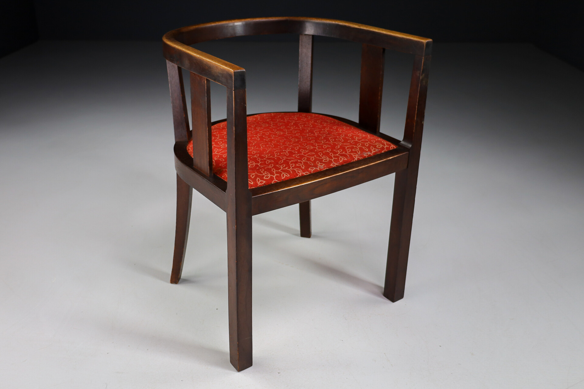 Bauhaus / Art deco oak armchairs / office chairs / desk chairs Germany 1930s Early-20th century