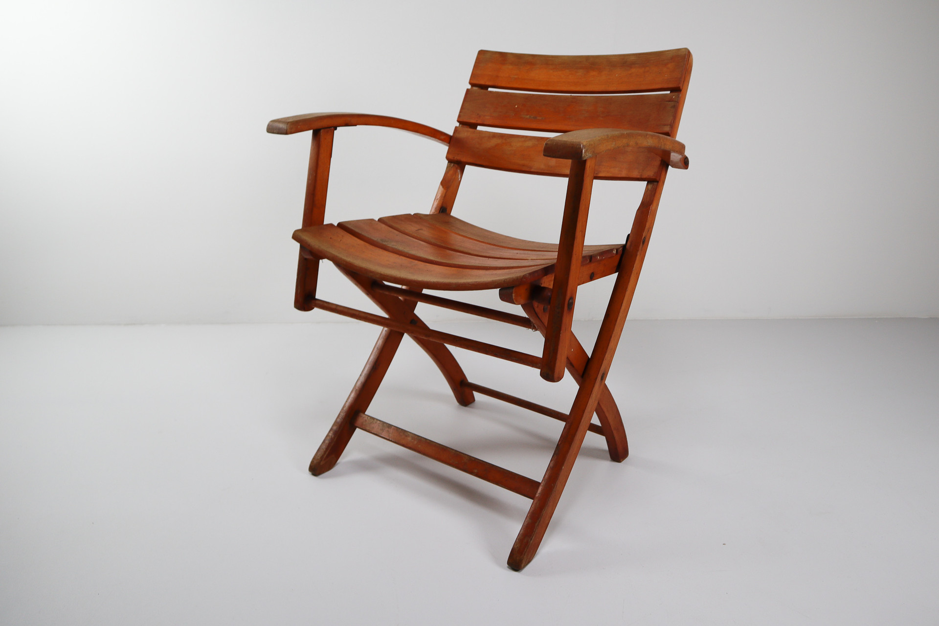 Bauhaus Beech Folding Chair Germany 1930s Early-20th century