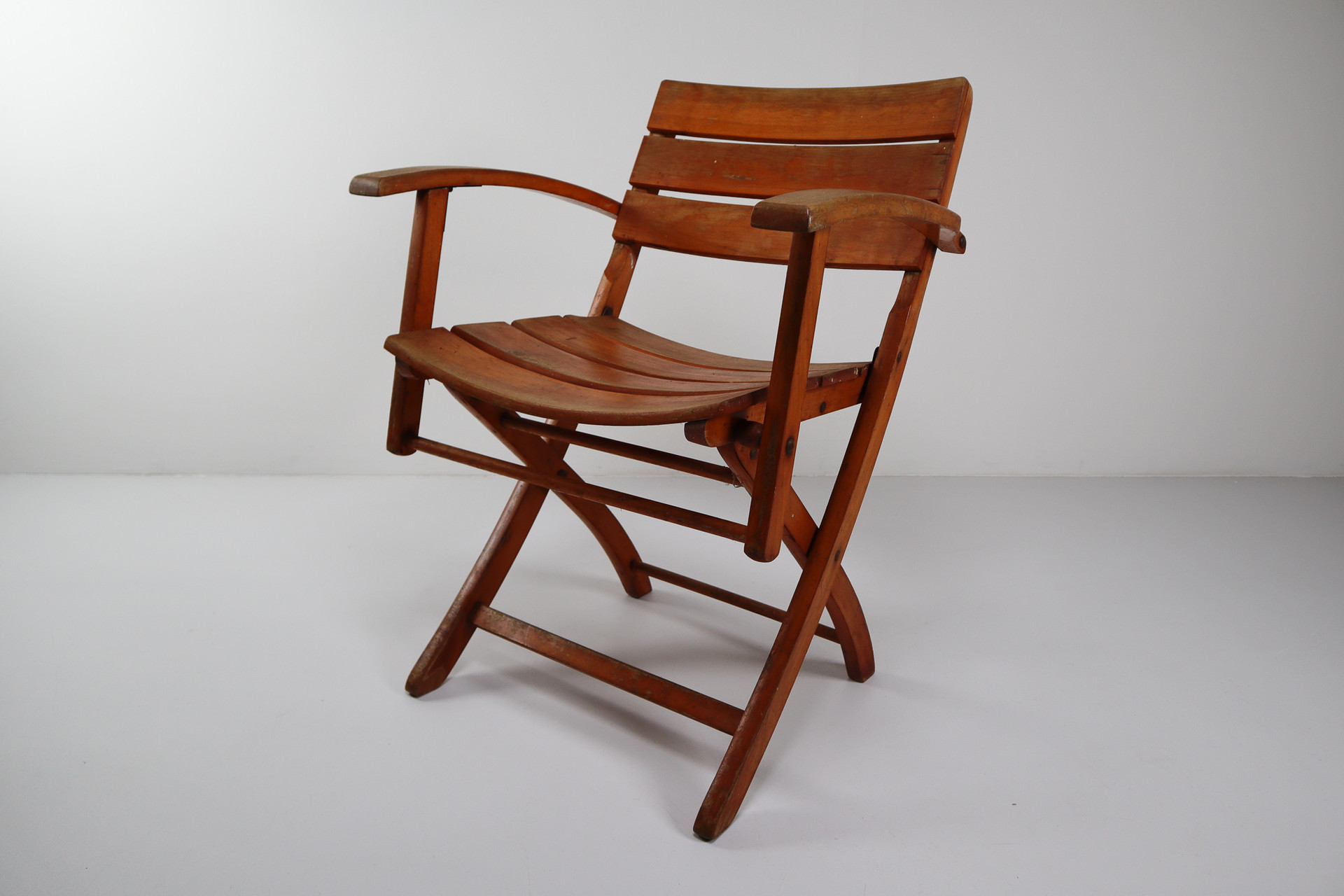 Bauhaus Beech Folding Chair Germany 1930s Early-20th century