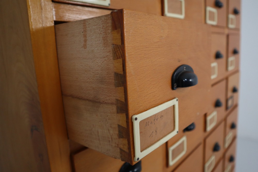 Bauhaus Chest of Drawers Industrial Loft Style Engineers Drawers circa 1930s Early-20th century