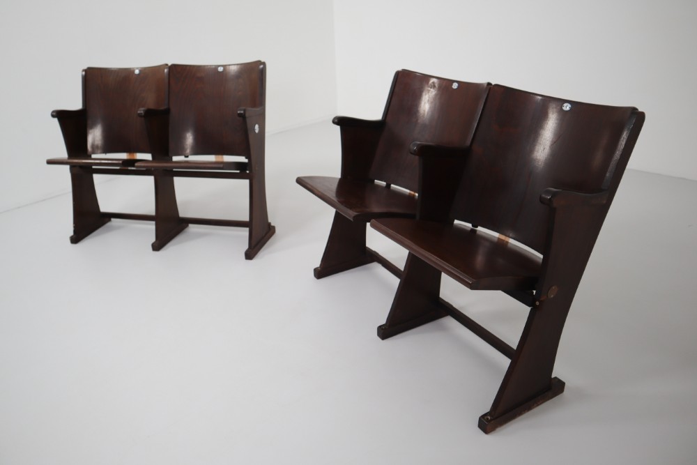 Bauhaus Cinema 2seat bench thonet 1930s Early-20th century