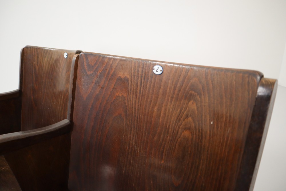 Bauhaus Cinema 2seat bench thonet 1930s Early-20th century