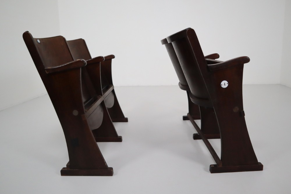 Bauhaus Cinema 2seat bench thonet 1930s Early-20th century