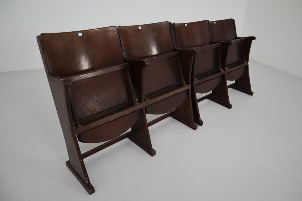 Bauhaus Cinema 2seat bench thonet 1930s Early-20th century