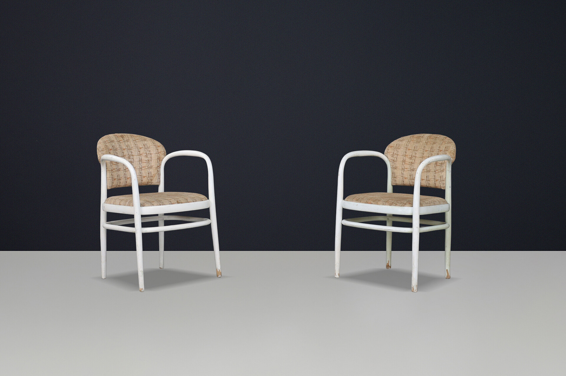 Bentwood Armchairs by TON, Czechoslovakia, 1960s Mid-20th century