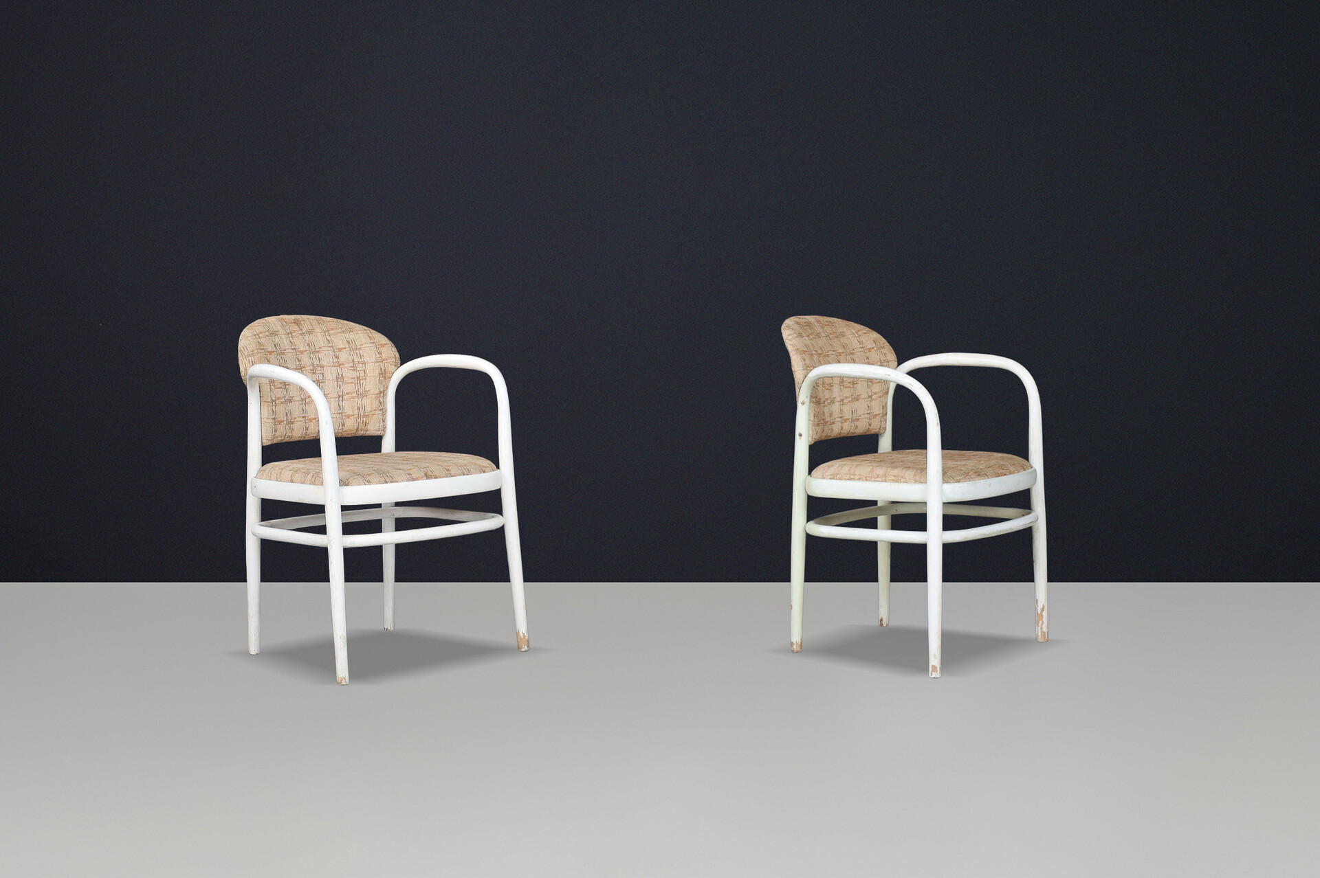 Bentwood Armchairs by TON, Czechoslovakia, 1960s Mid-20th century