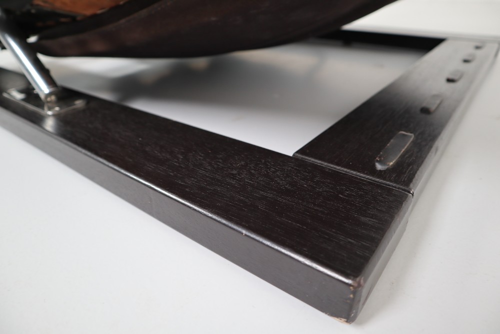 Brutalist Adjustable chair which was made by Sonja Wasseur. Amsterdam 1970’s