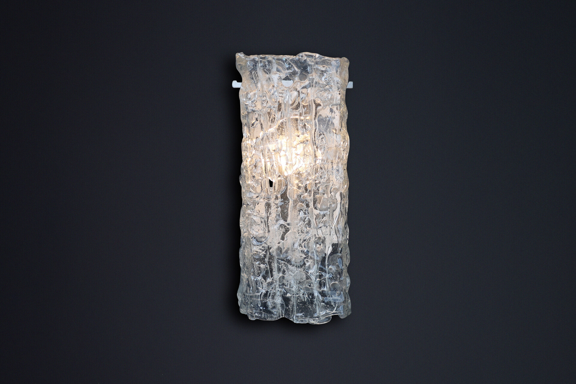 Brutalist Art glass Scones, Austria 1950s Mid-20th century