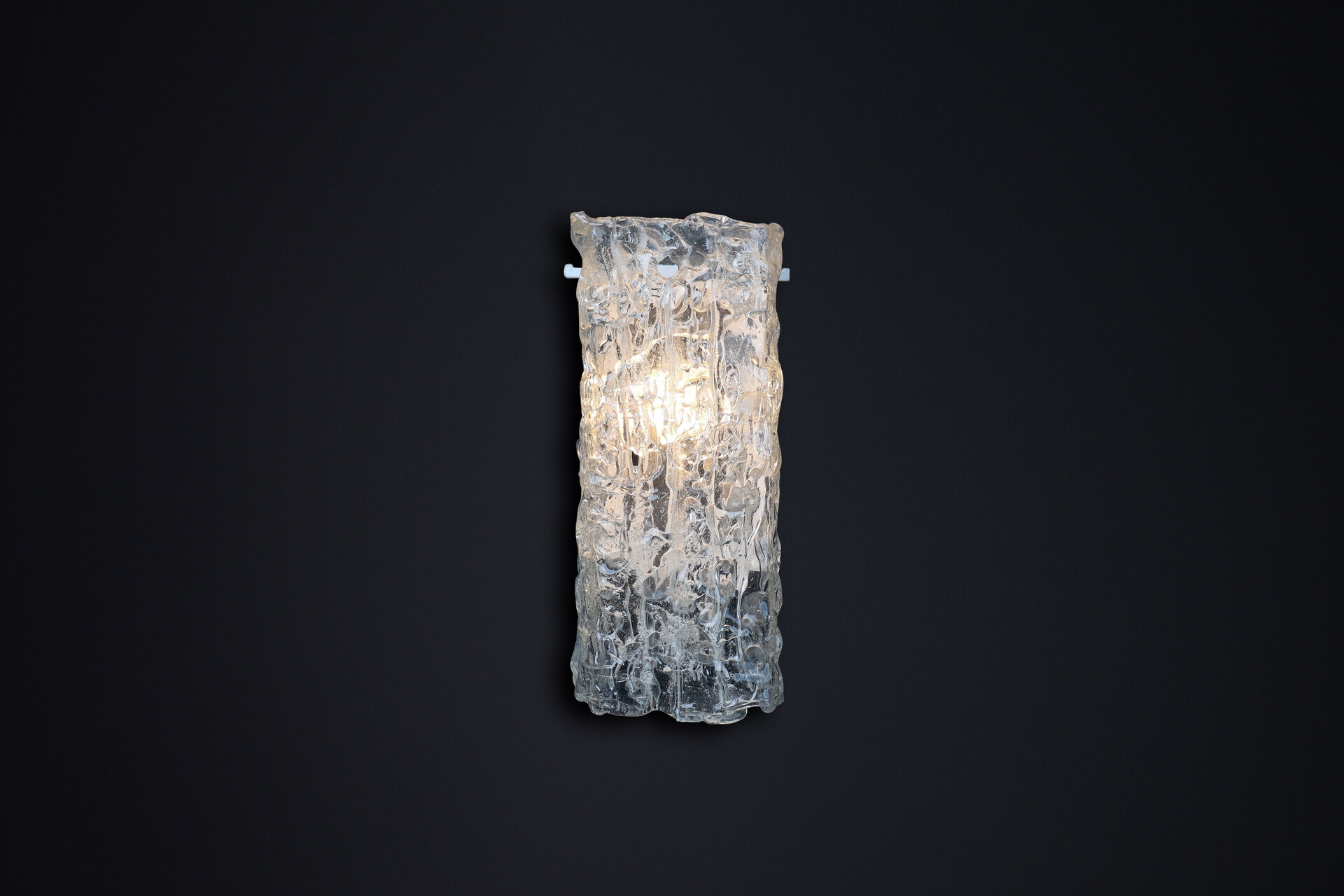 Brutalist Art glass Scones, Austria 1950s Mid-20th century