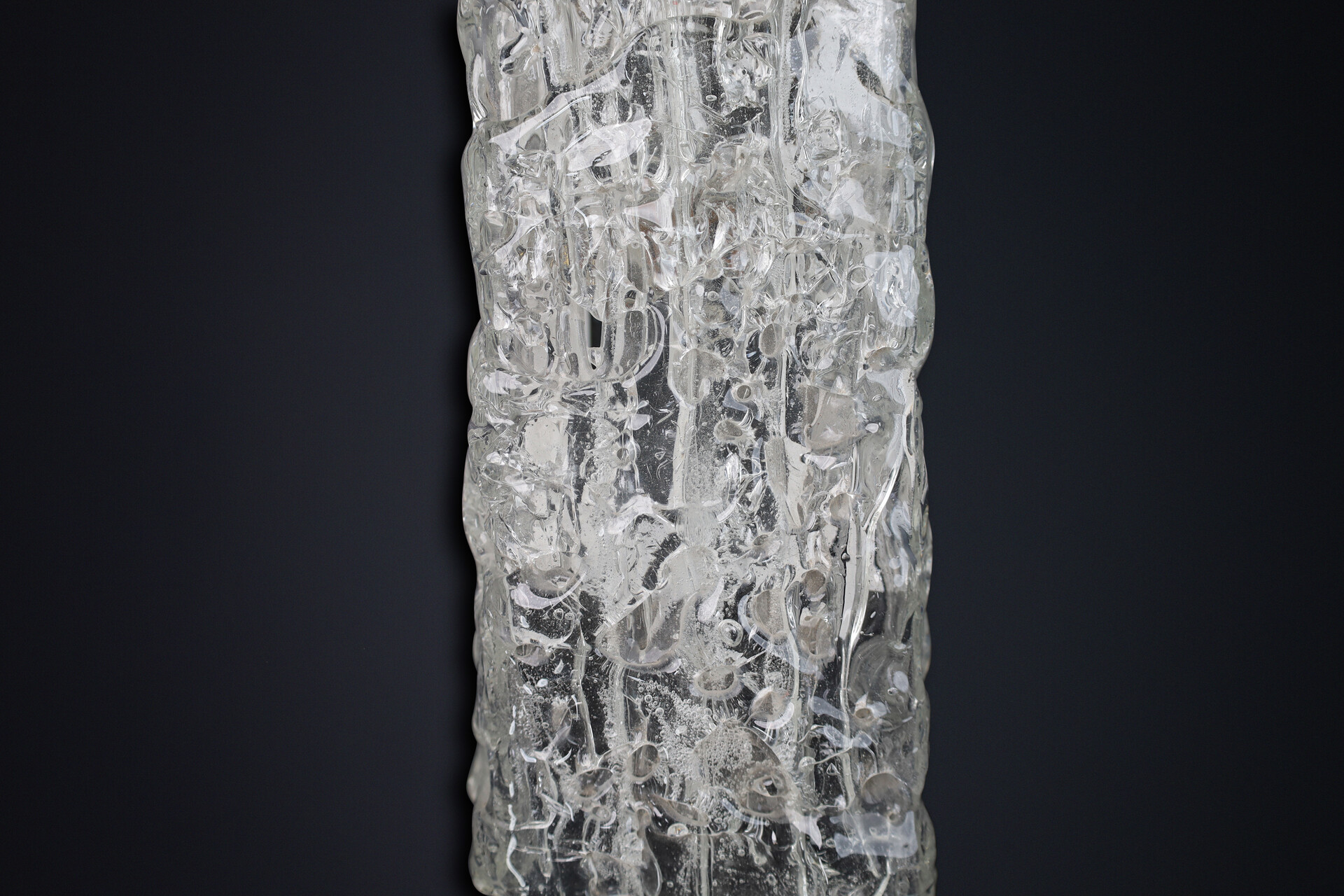 Brutalist Art glass Scones, Austria 1950s Mid-20th century