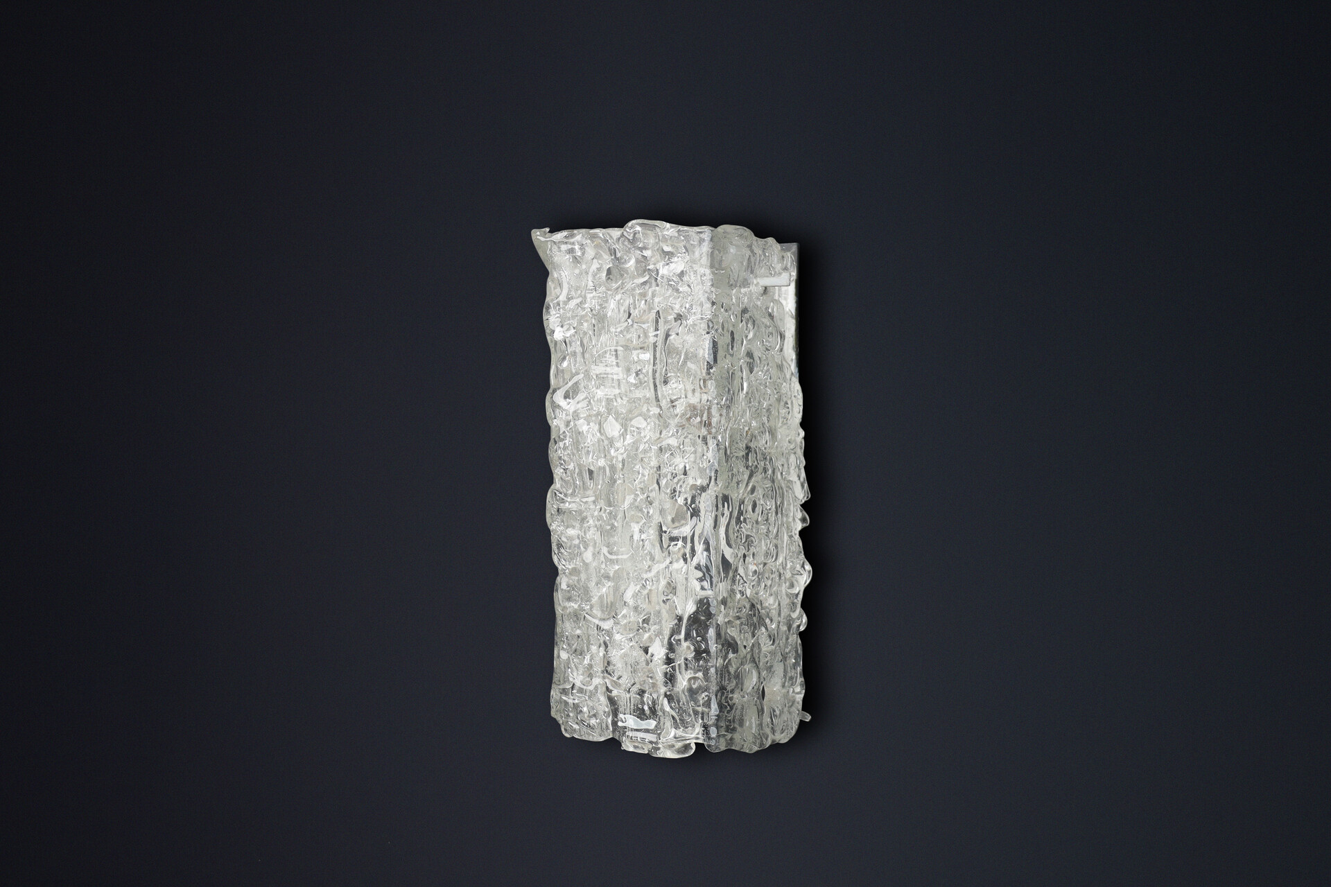 Brutalist Art glass Scones, Austria 1950s Mid-20th century