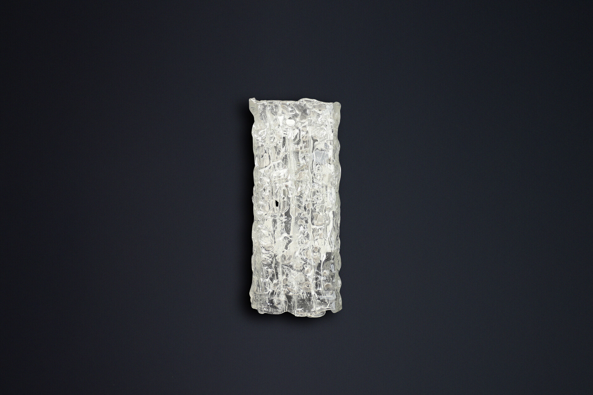 Brutalist Art glass Scones, Austria 1950s Mid-20th century