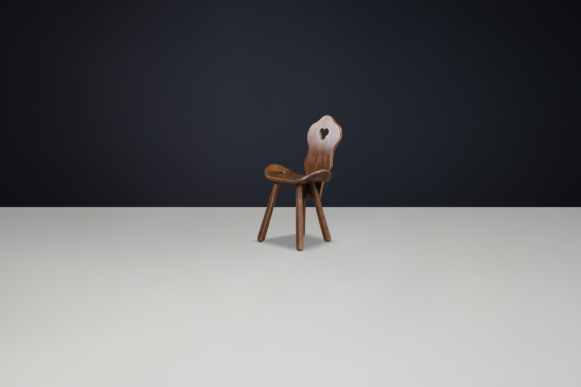 Brutalist / Primitive 'Saddle' chair France, 1960s Mid-20th century