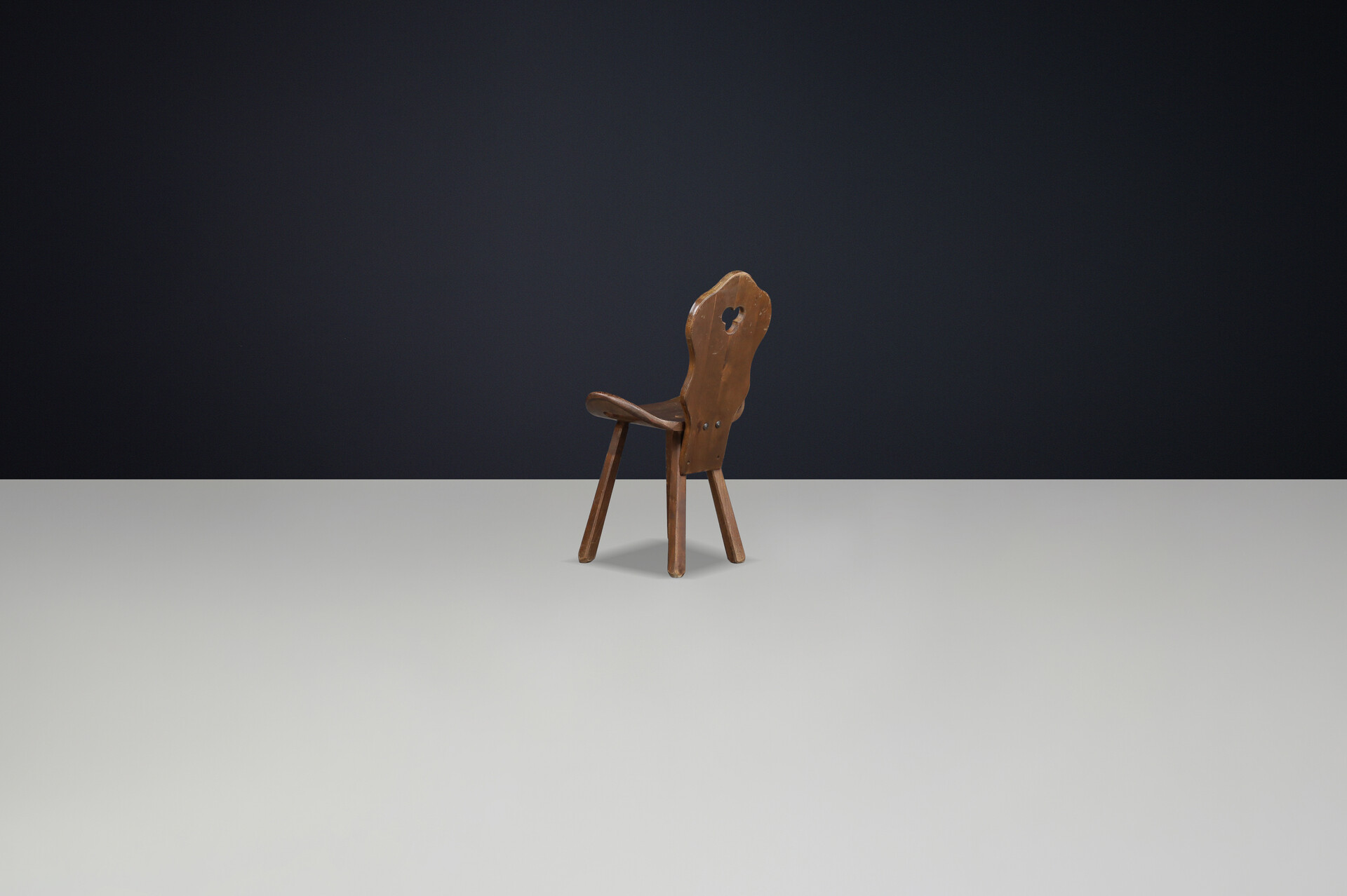 Brutalist / Primitive 'Saddle' chair France, 1960s Mid-20th century