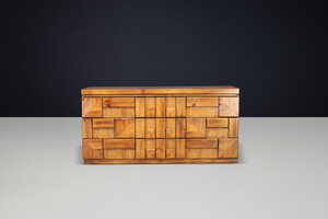 Brutalist “Staccato” Dresser by Lane Furniture, USA, 1970s Late-20th century